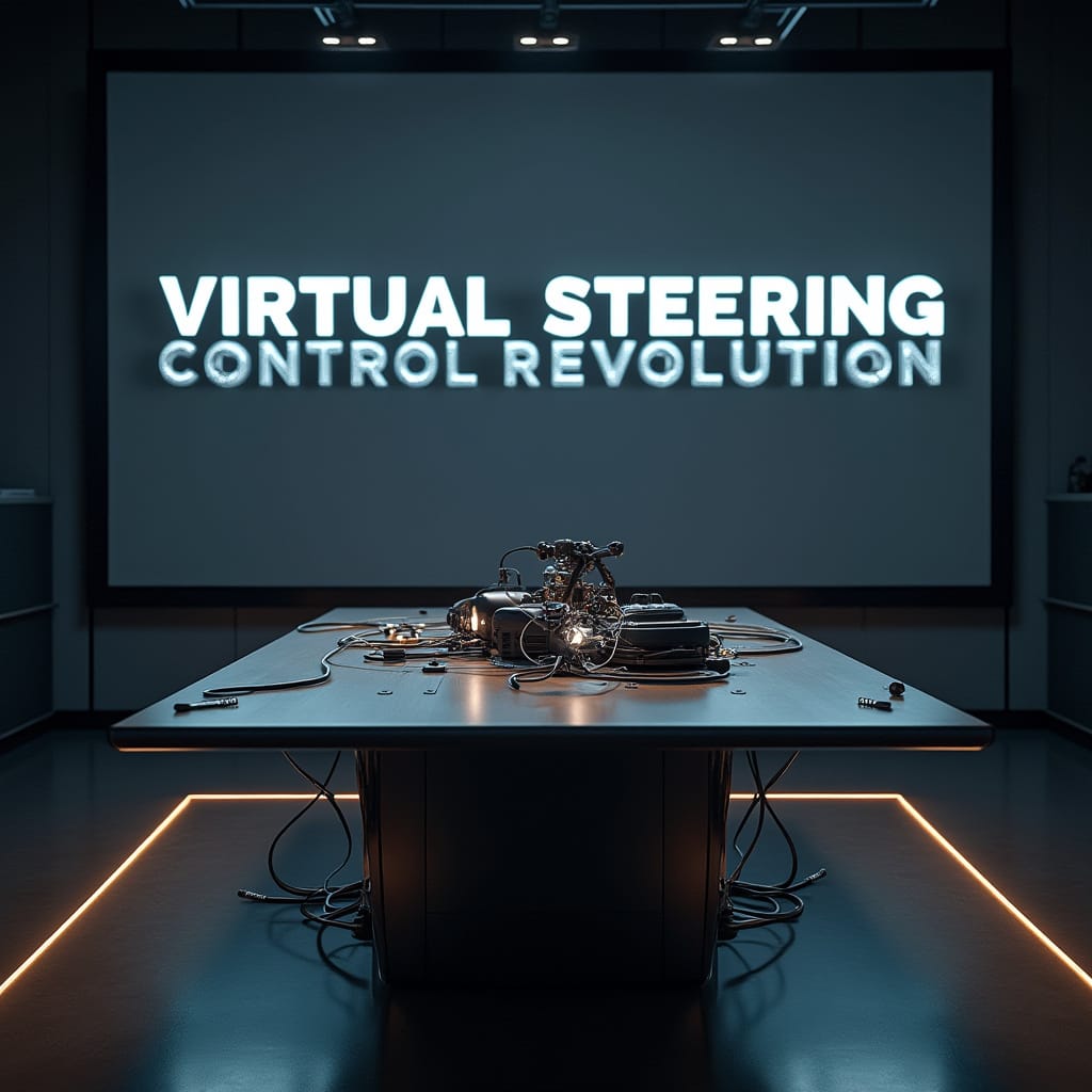 Virtual Steering Using Gesture